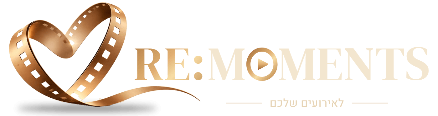 RE:MOMENTS · לאירועים שלכם